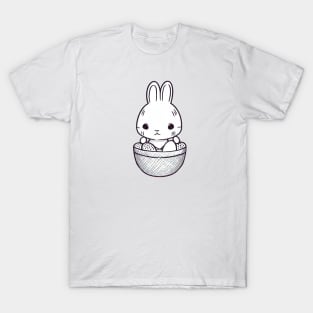 Easter egg basket bunny T-Shirt